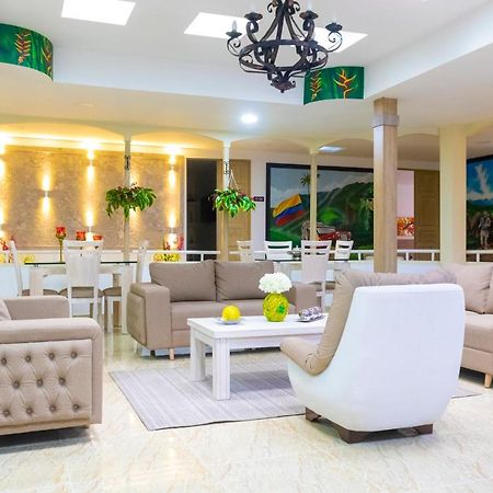 Hotel Plaza Real Santa Rosa de Cabal Bagian luar foto