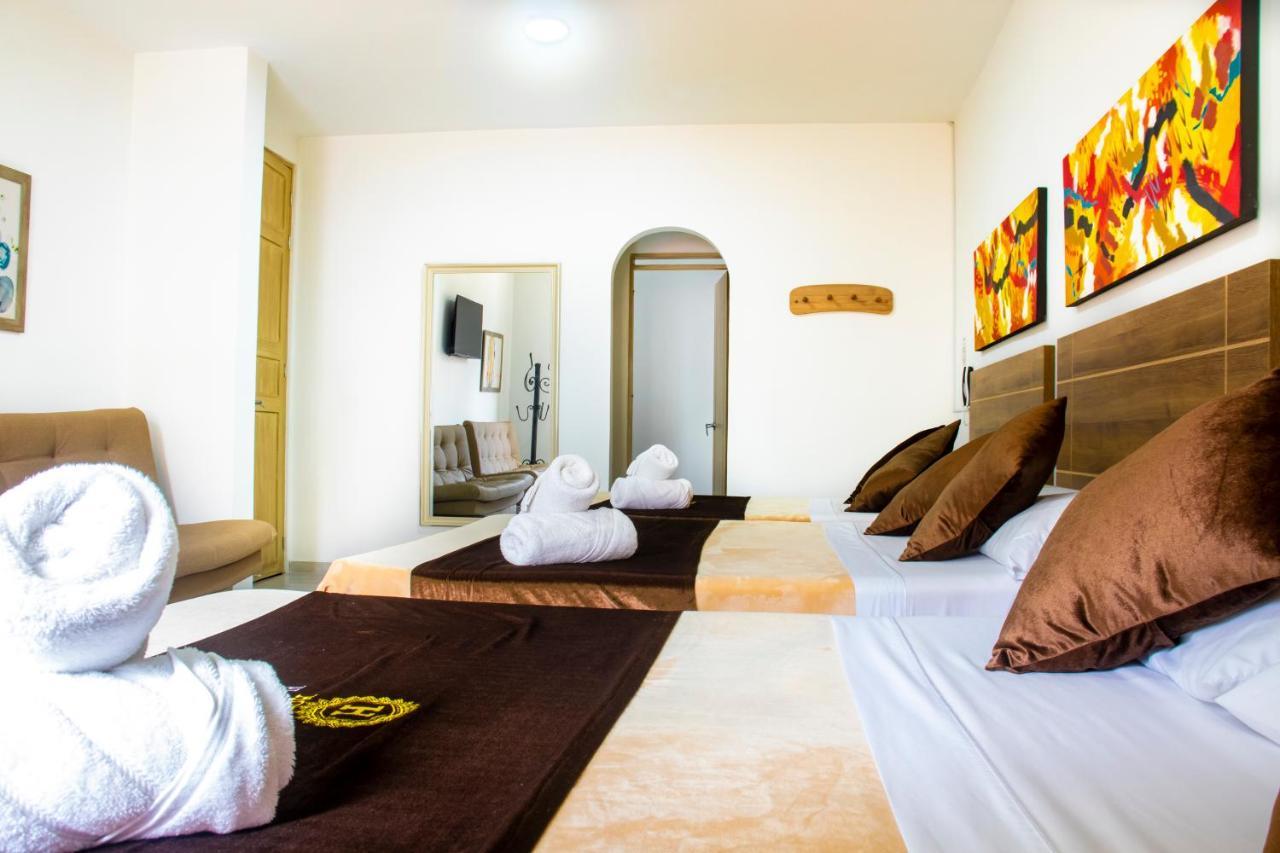 Hotel Plaza Real Santa Rosa de Cabal Bagian luar foto